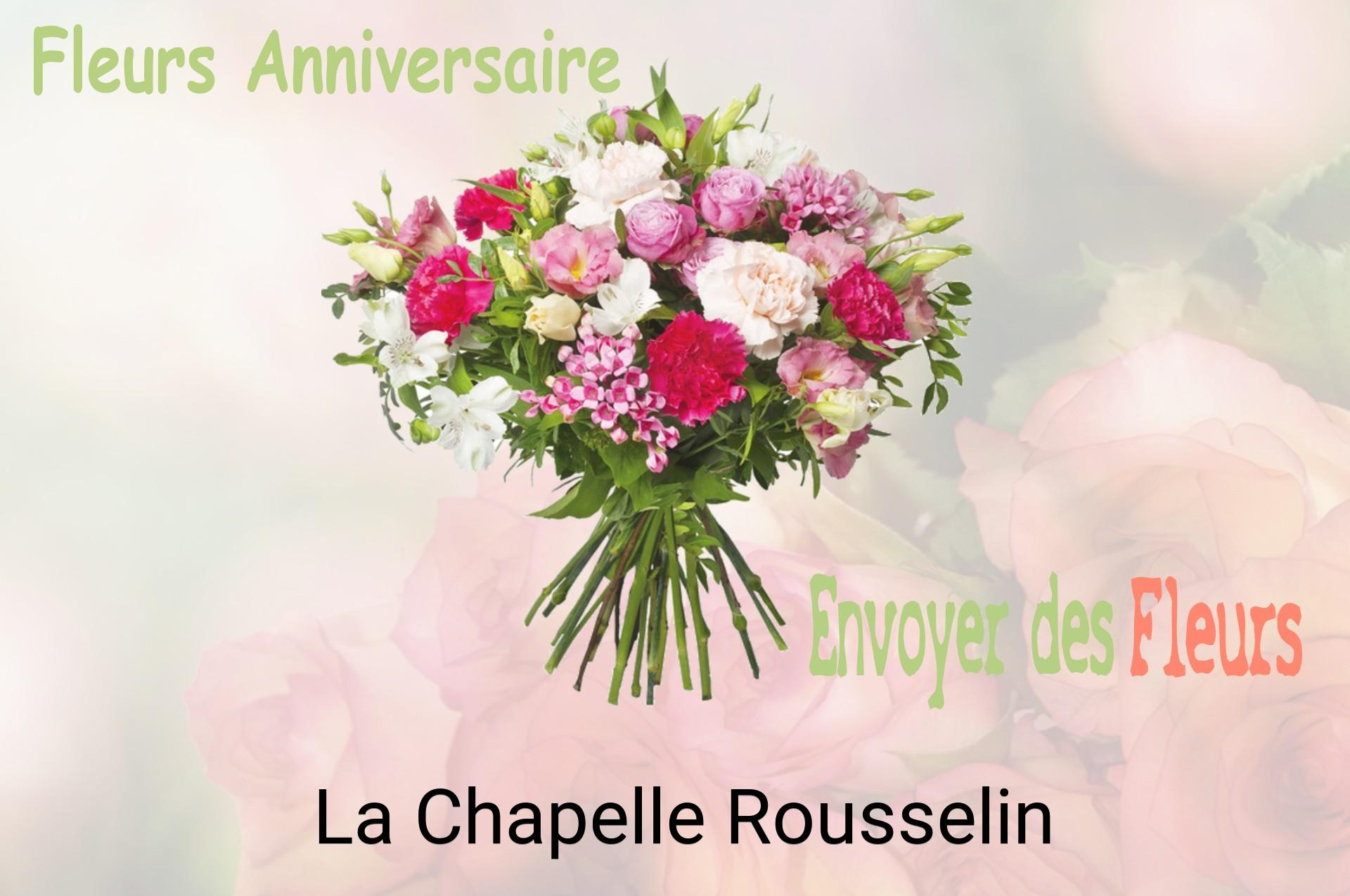 Bouquet de fleurs d’anniversaire livré à La Chapelle-Rousselin